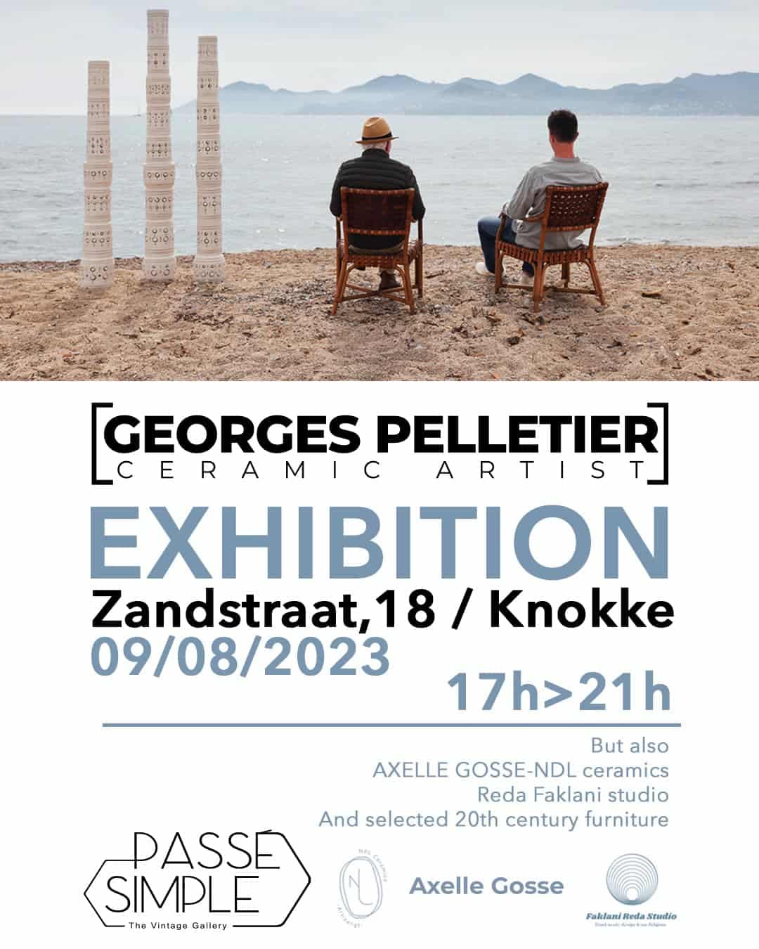 Exposition de Georges Pelletier à Knokke le Zoute 2023