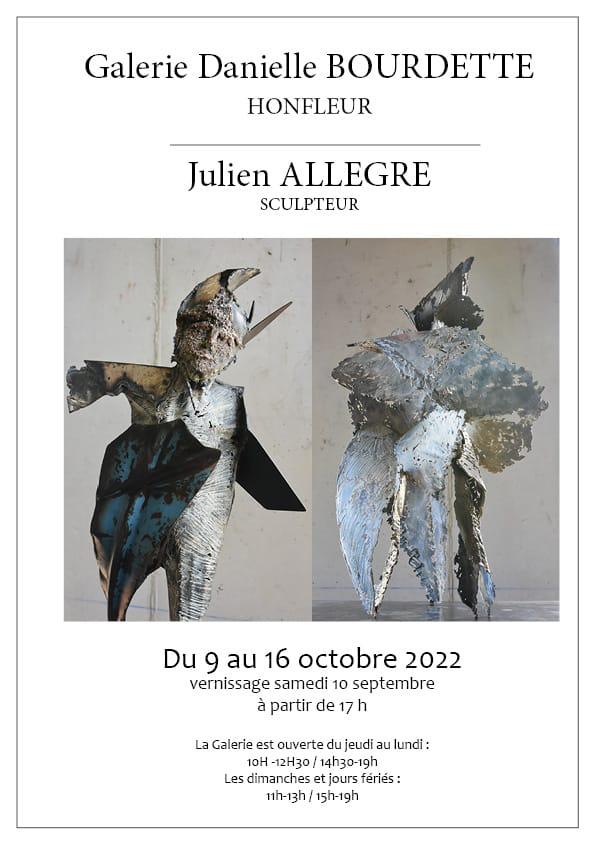 Exposition de l'artiste sculpteur Julien Allegre