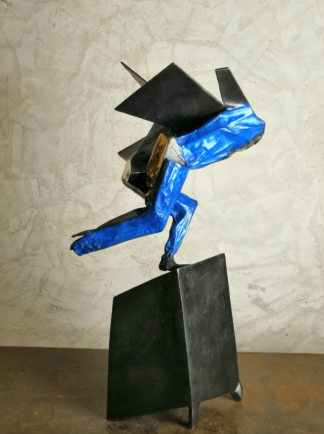 Sculpture Bronze de Julien Allegre - Victoire