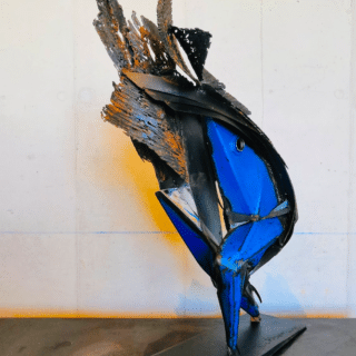 Sculpture de Julien Allegre : Infinité.
