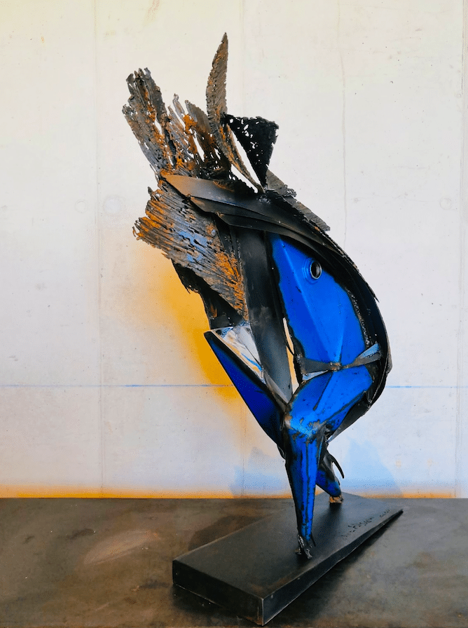 Sculpture de Julien Allegre : Infinité.