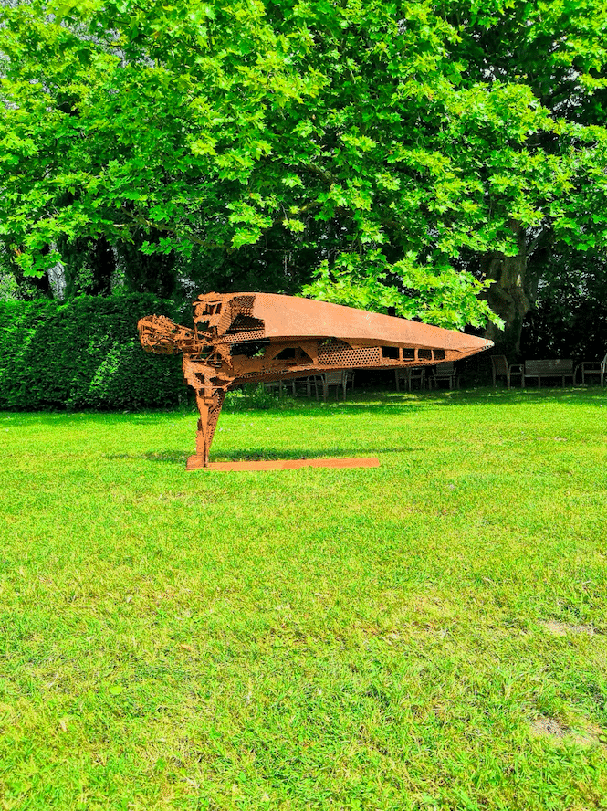 Sculpture de Julien Allegre : Exposition à la Fondation Poppy et Pierre Salinger.