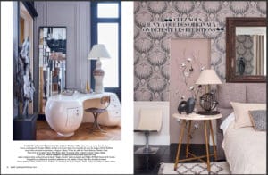 Lampe Vintage Georges Pelletier dans le magazine Marie Claire Maison de février 2019