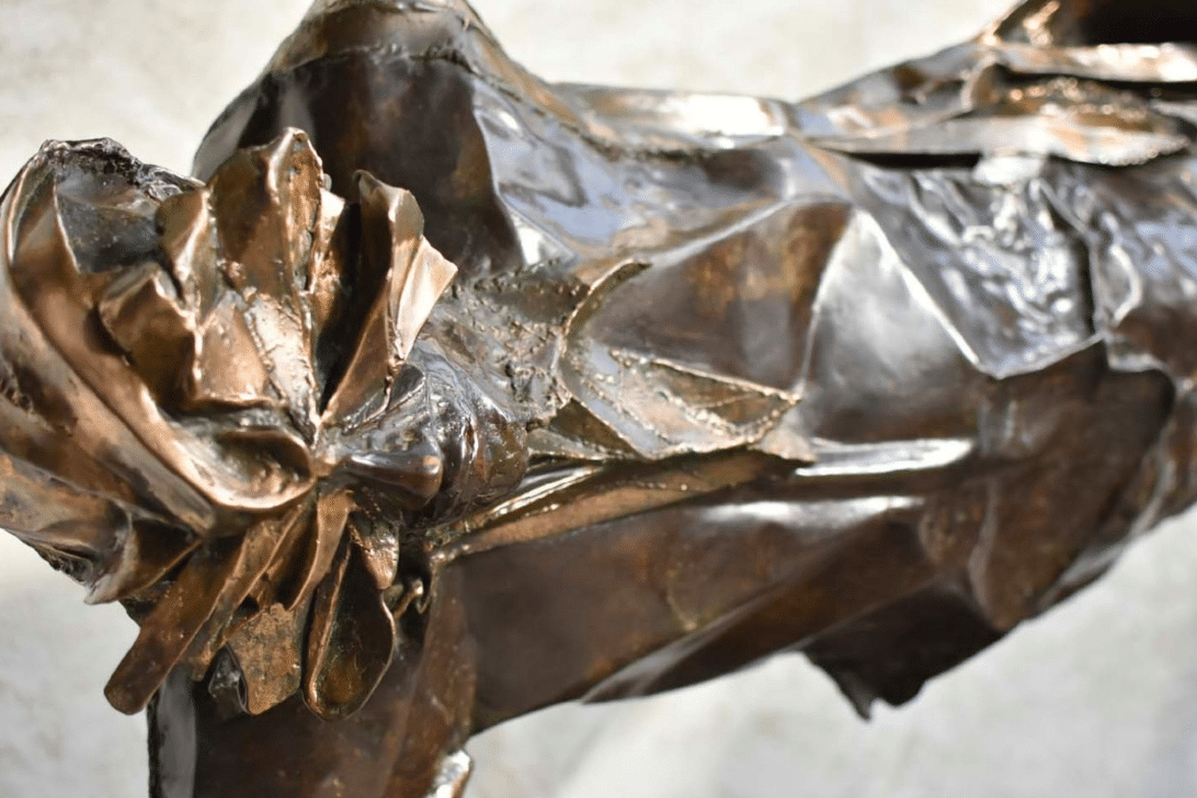 Sculpture en bronze de Julien Allegre