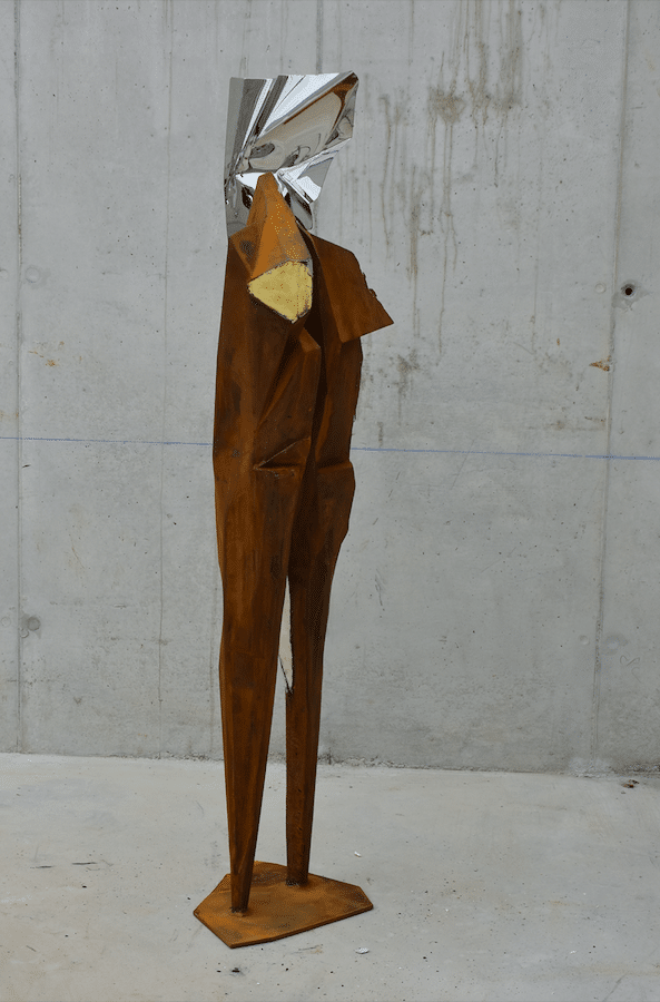 Faille Lumineuse sculpture de Julien Allegre