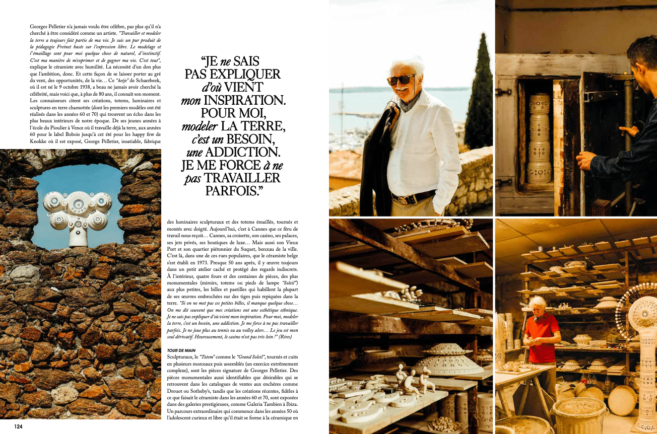 Article dans l'Officiel Georges Pelletier et Benjamin Pelletier Le Roi Soleil