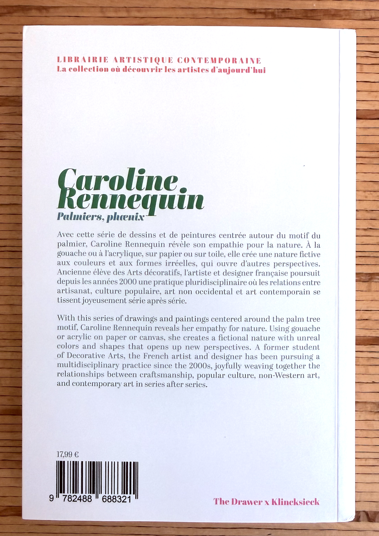 Nouveau livre de Caroline Rennequin