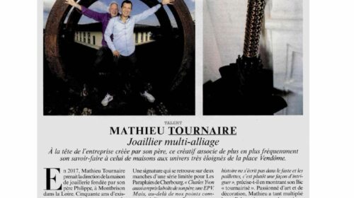 Article de presse maison Tournaire avec Georges Pelletier et Antoine Jourdan