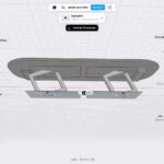 Conception 3D Table Lévitation Jourdan -Tournaire