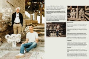 Article dans le Ibiza Art Guide : Georges et Benjamin Pelletier.