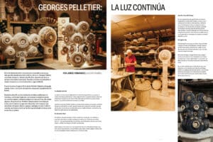 Article dans le Ibiza Art Guide : Georges et Benjamin Pelletier.