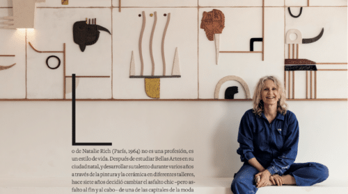 Magazine arquitectura y Diseño. Article sur l'artiste Natalie Rich