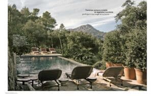 Georges Pelletier à Majorque dans Elle Decoration