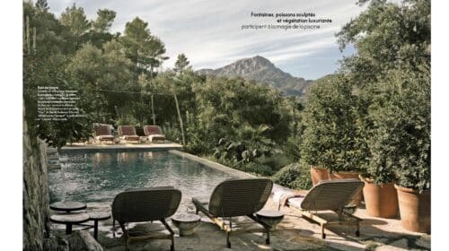 Georges Pelletier à Majorque dans Elle Decoration