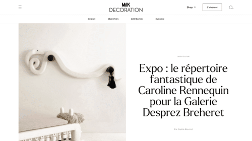 Caroline Rennequin dans Milk Décoration