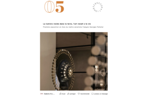 Première exposition en Asie du maître céramiste français Georges Pelletier