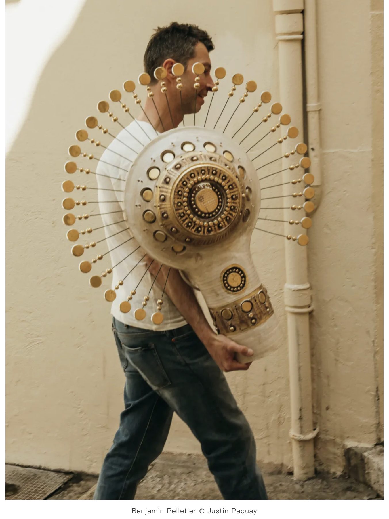 Exposition de Georges Pelletier à Shanghai / article dans Domus Magazine