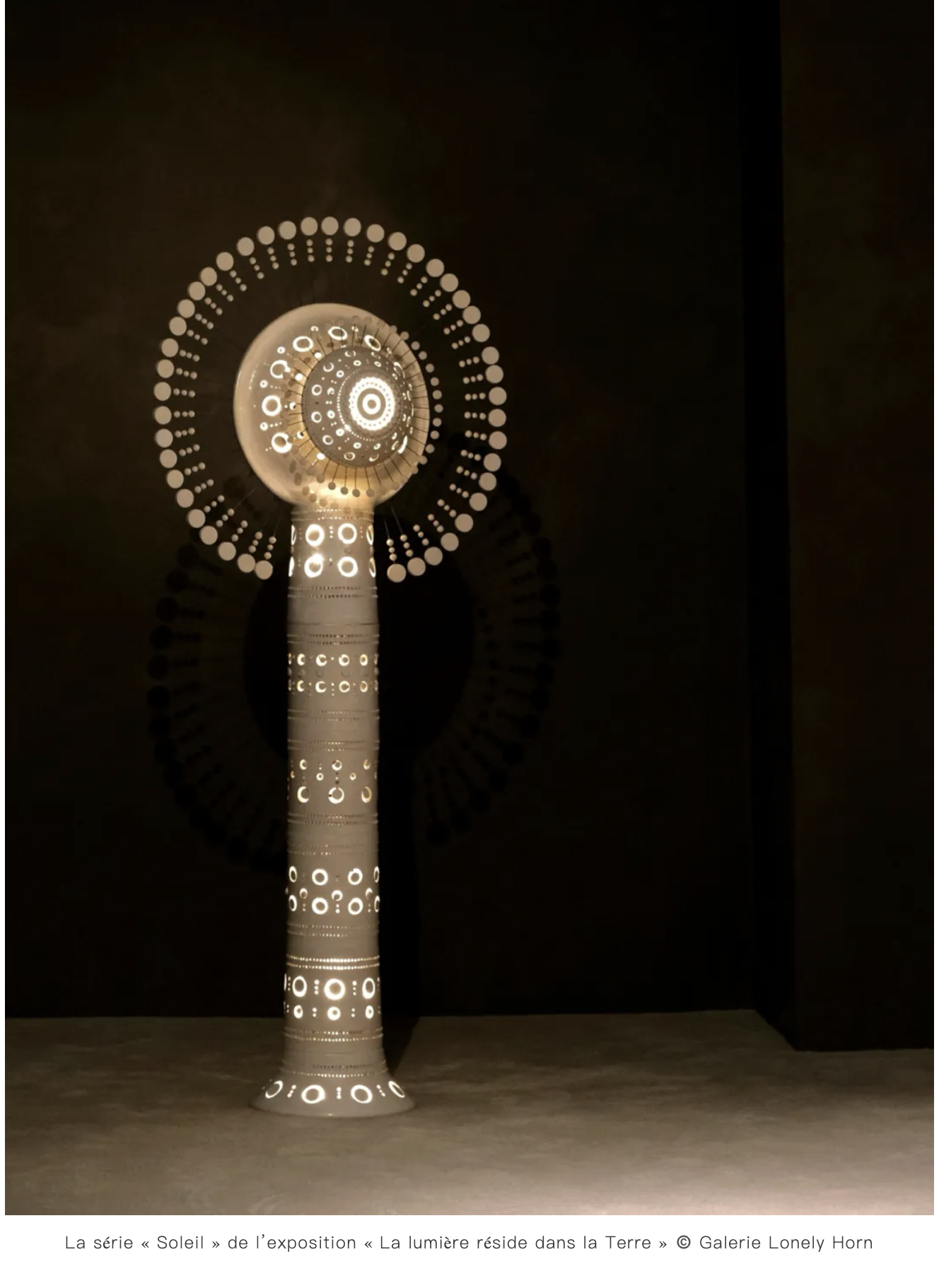 Exposition de Georges Pelletier à Shanghai / article dans Domus Magazine