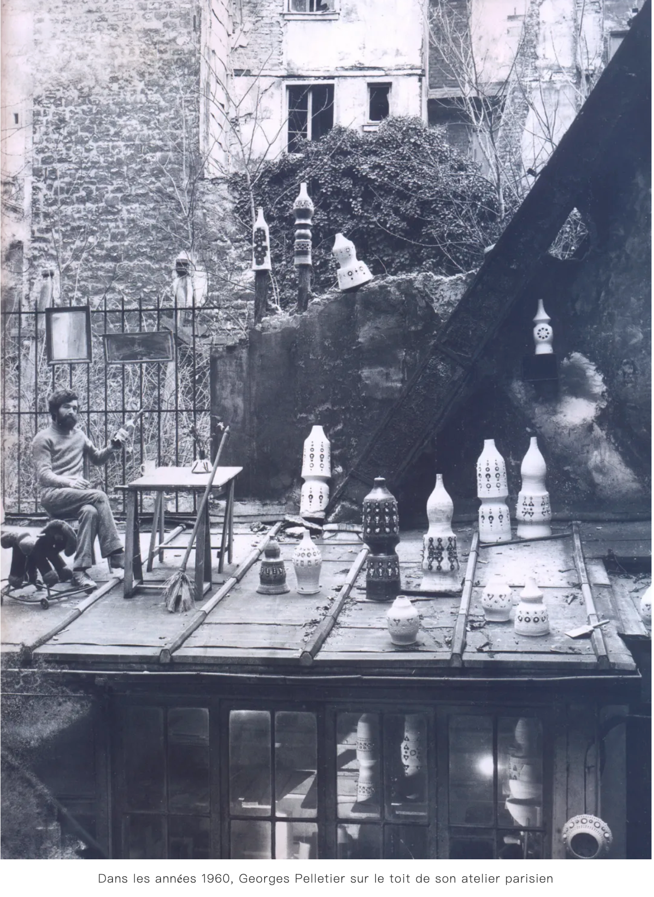 Exposition de Georges Pelletier à Shanghai / article dans Domus Magazine