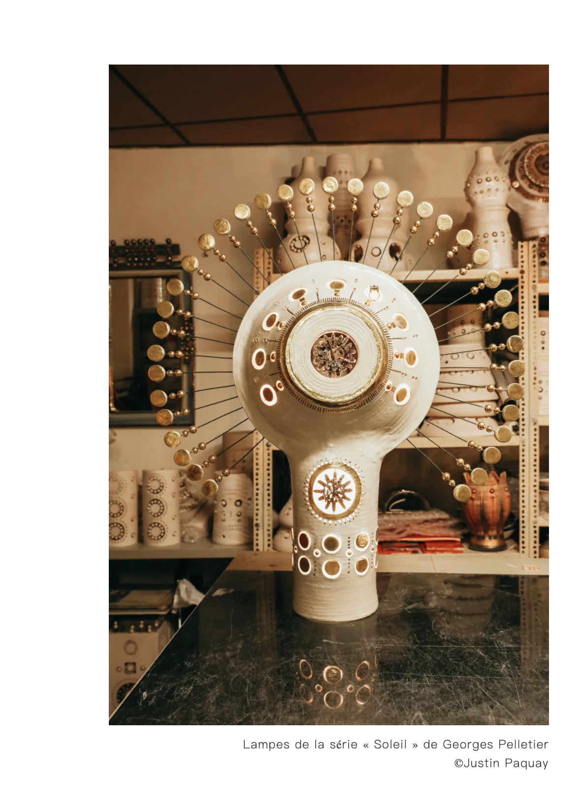 Exposition de Georges Pelletier à Shanghai : article dans Domus magazine